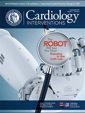 Cardiology Interventions Magazine, July/August 2017
