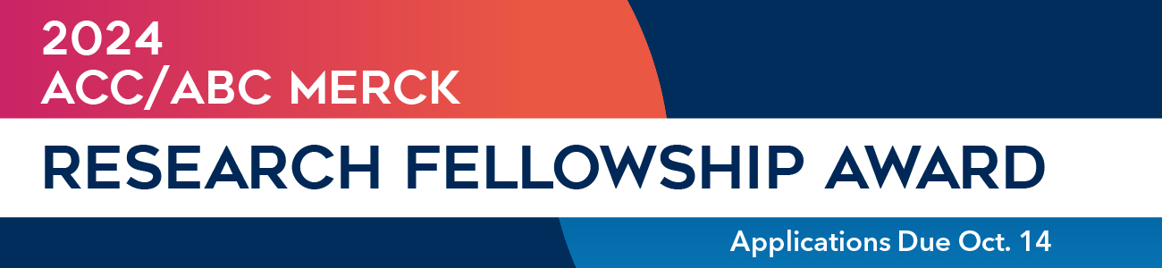 ACC/ABC Merck Research Fellowship Award